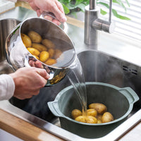 Berghoff set saladier + passoire préparation inox