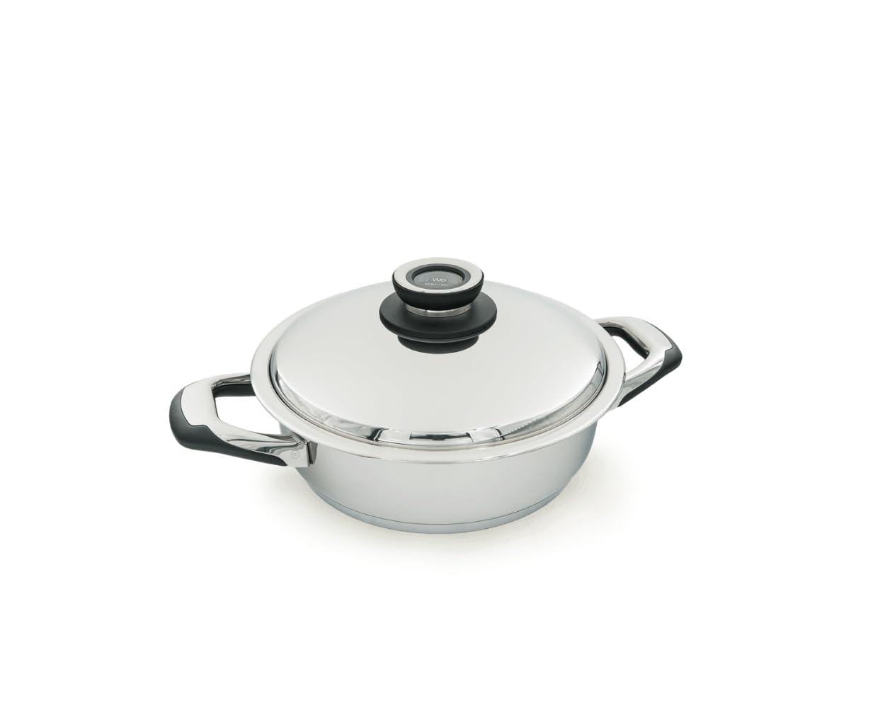 Ecovitam Sauteuse inox 18/10 3L 24 cm sans revêtement