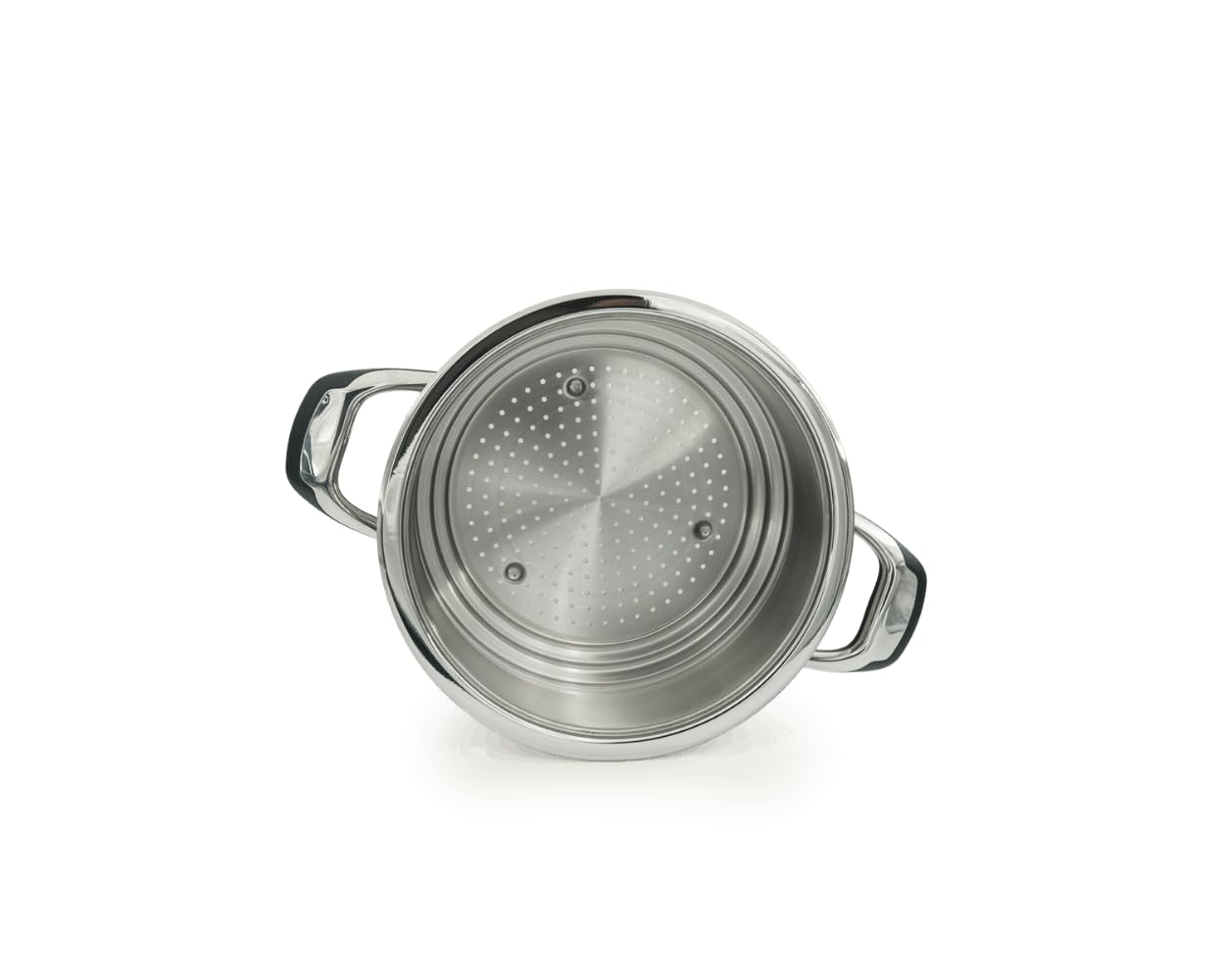 Ecovitam Insert Vapeur Inox 24 cm Faitout 18/10