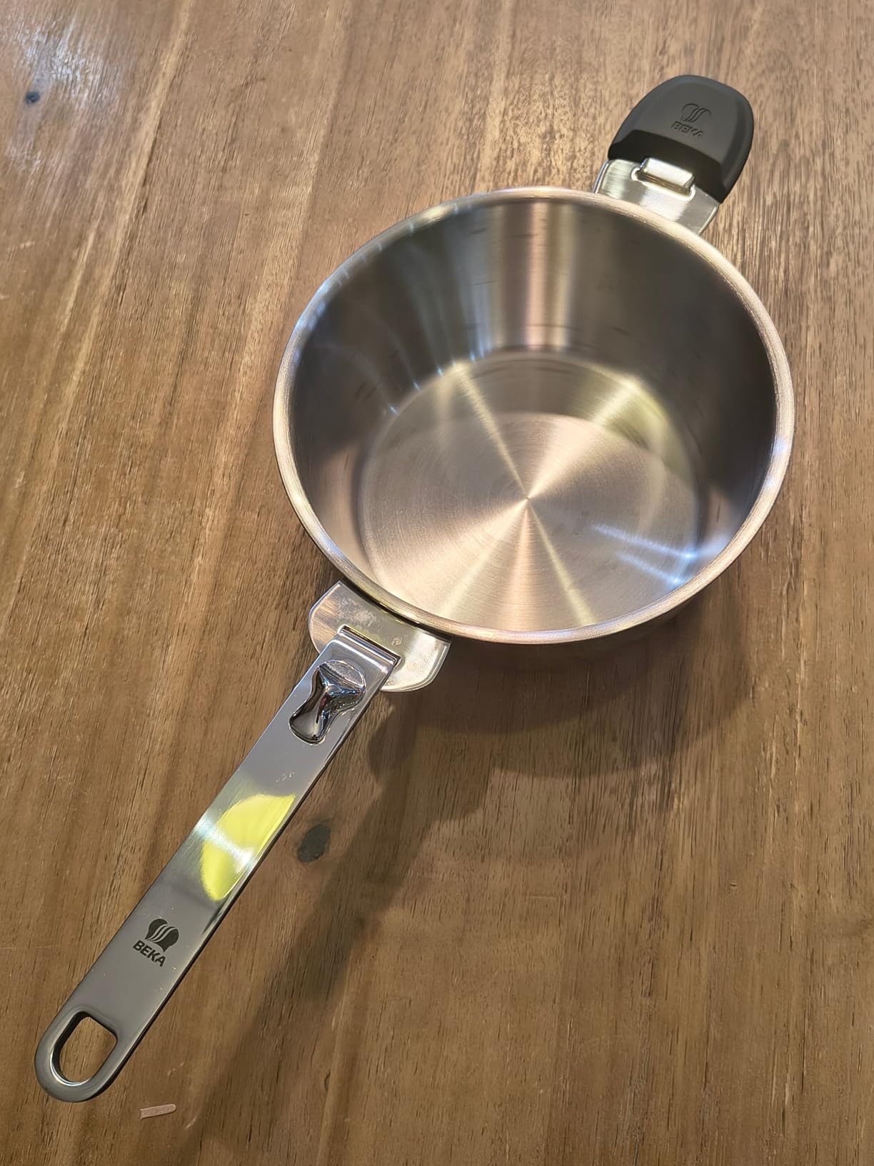 Beka Select poignée amovible inox grise