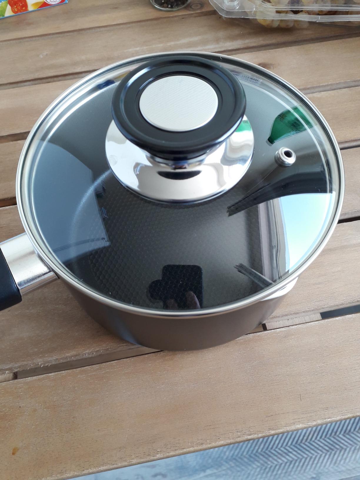 Beka Pro Induc casserole 16 cm Noir antiadhésive