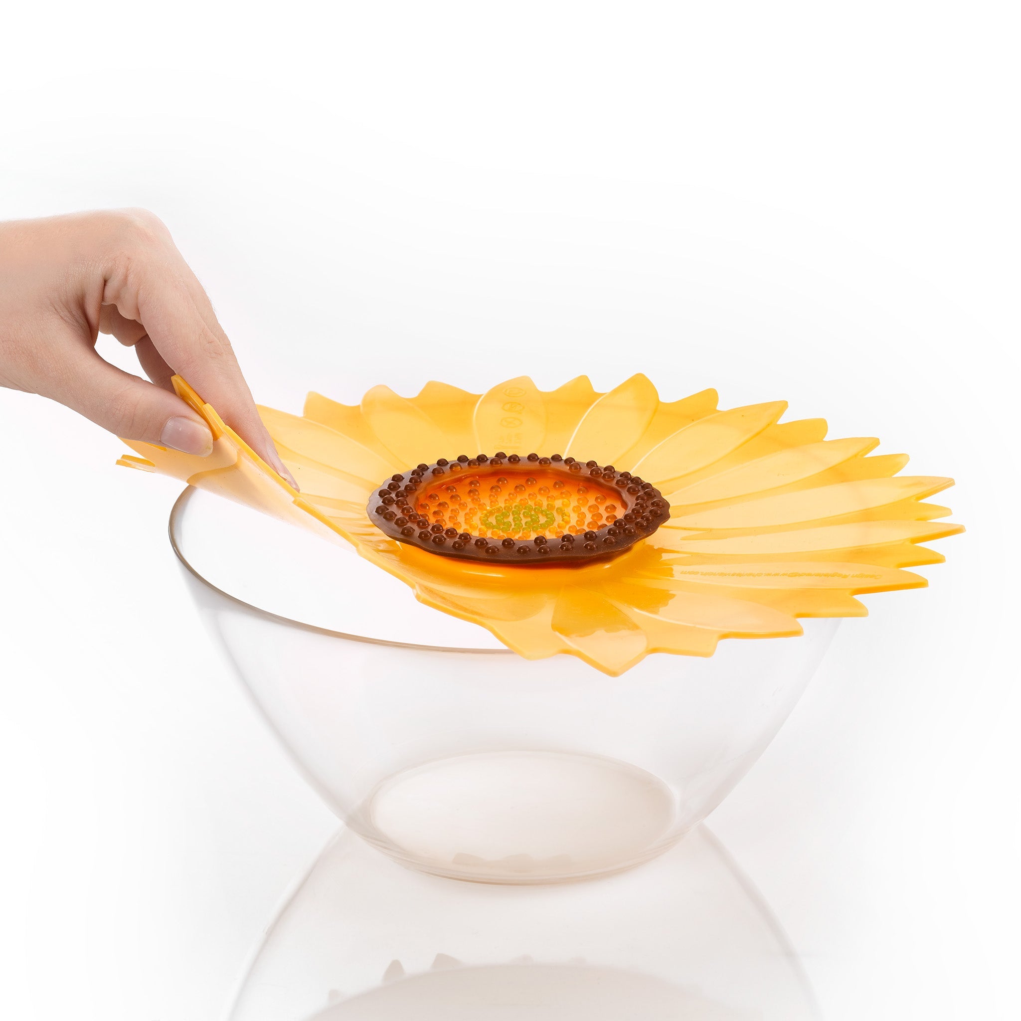 Charles Viancin Sunflower lot 6 couvercles silicone réutilisables