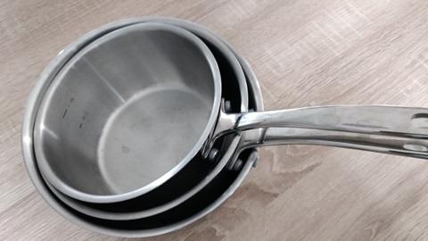 Beka Belvia Batterie 3 Casseroles Inox 16/18/20 cm