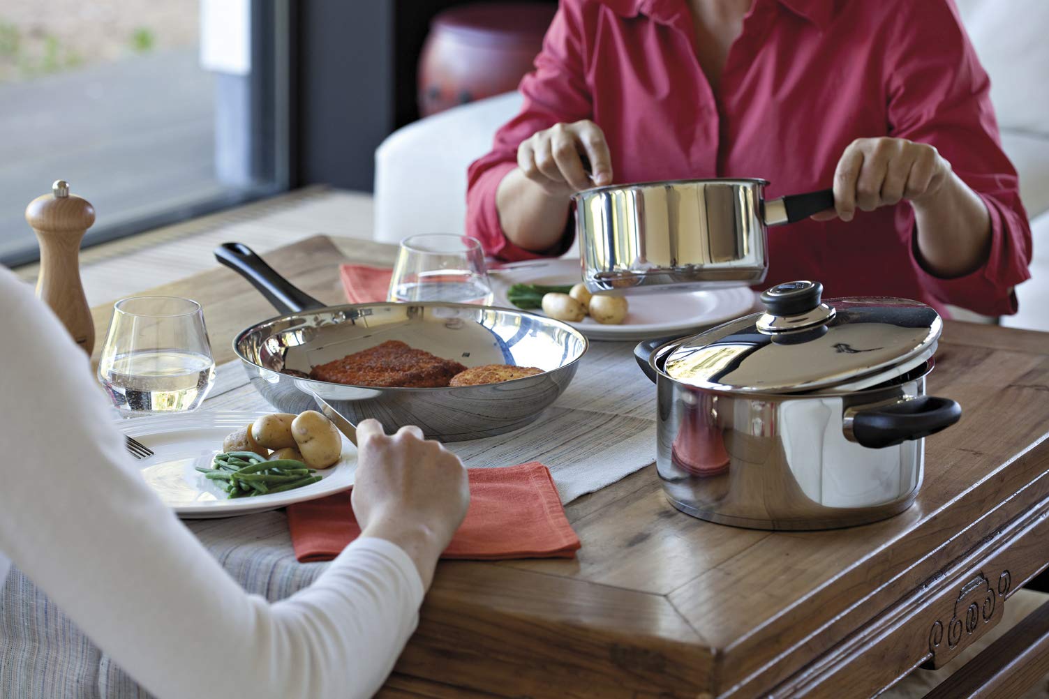 Beka Polo Batterie 5 Casseroles Inox 12-20 cm