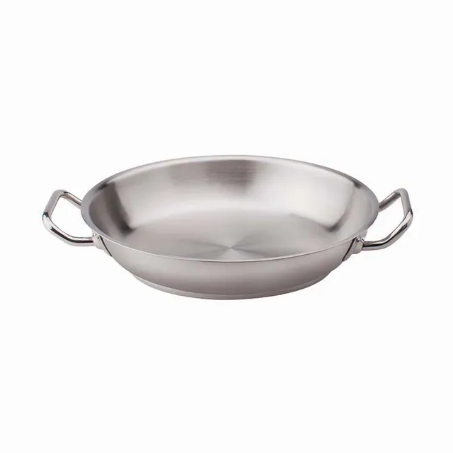 Agnelli Acciaio Inox faitout inox 2 poignées sans revêtement