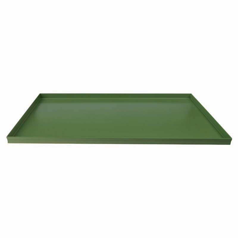 Agnelli Pasticceria e Pizza plaque rectangulaire antiadhésive bords droits