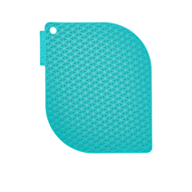 Charles Viancin Honeycomb manique turquoise nid abeille