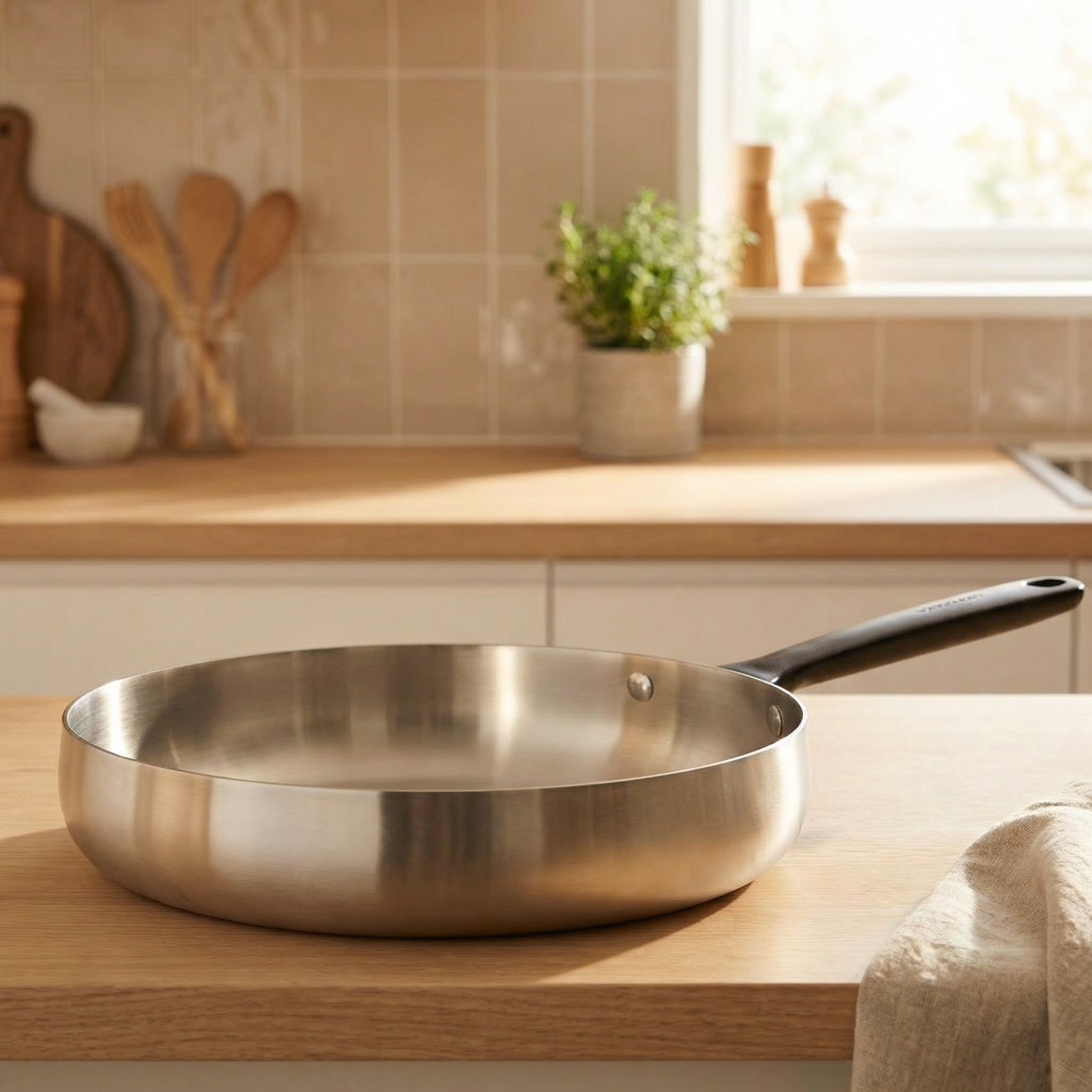 Berghoff Belly poêle 28 cm inox induction familiale