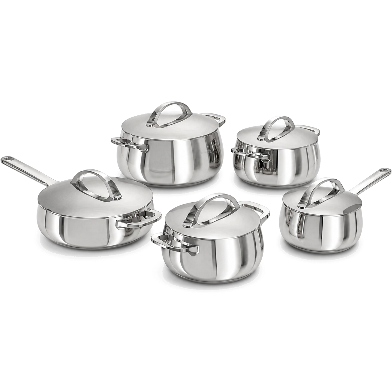Berghoff Belly batterie inox 10 pièces advanced