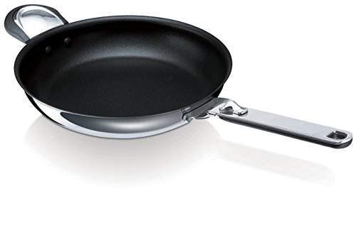 Beka Move On poêle inox 28 cm couvercle