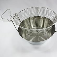 Artame Grand Gourmet Friteuse Inox 30 cm 6,7 L