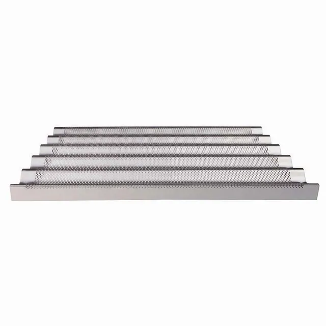 Agnelli Pasticceria Plaque Baguettes Microperforée Aluminium