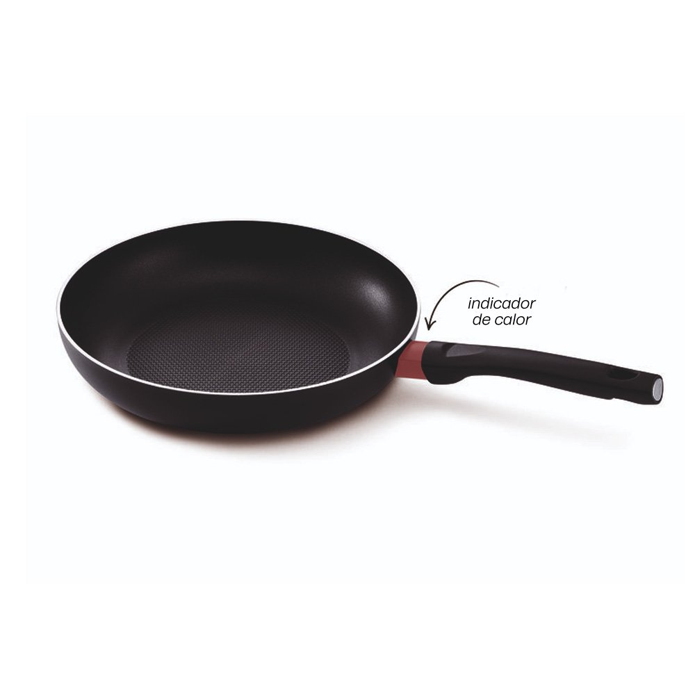 Kitchen Fun Beka poêle alu 26 cm noir thermo