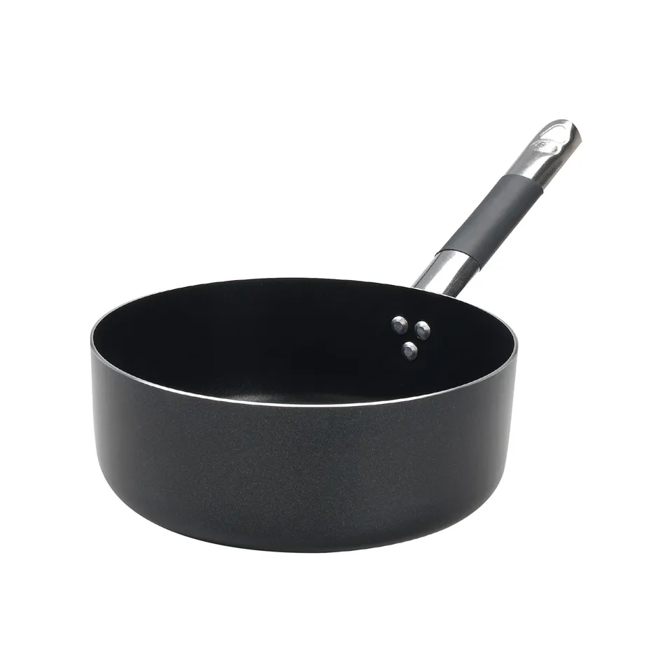 Agnelli Al-Black casserole basse antiadhésive gaz