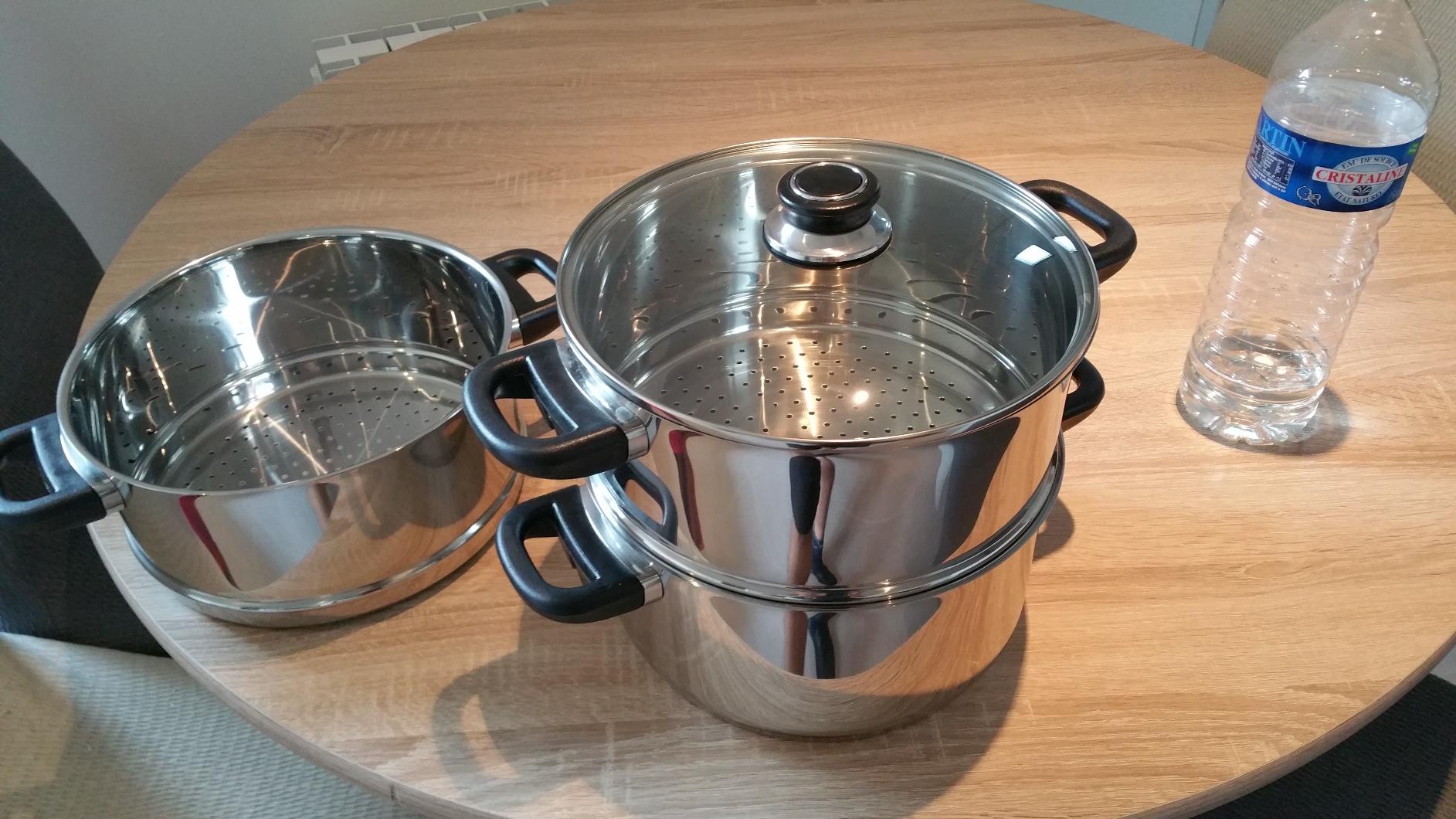 Beka Polo cuiseur vapeur inox 20 cm 2,8 L
