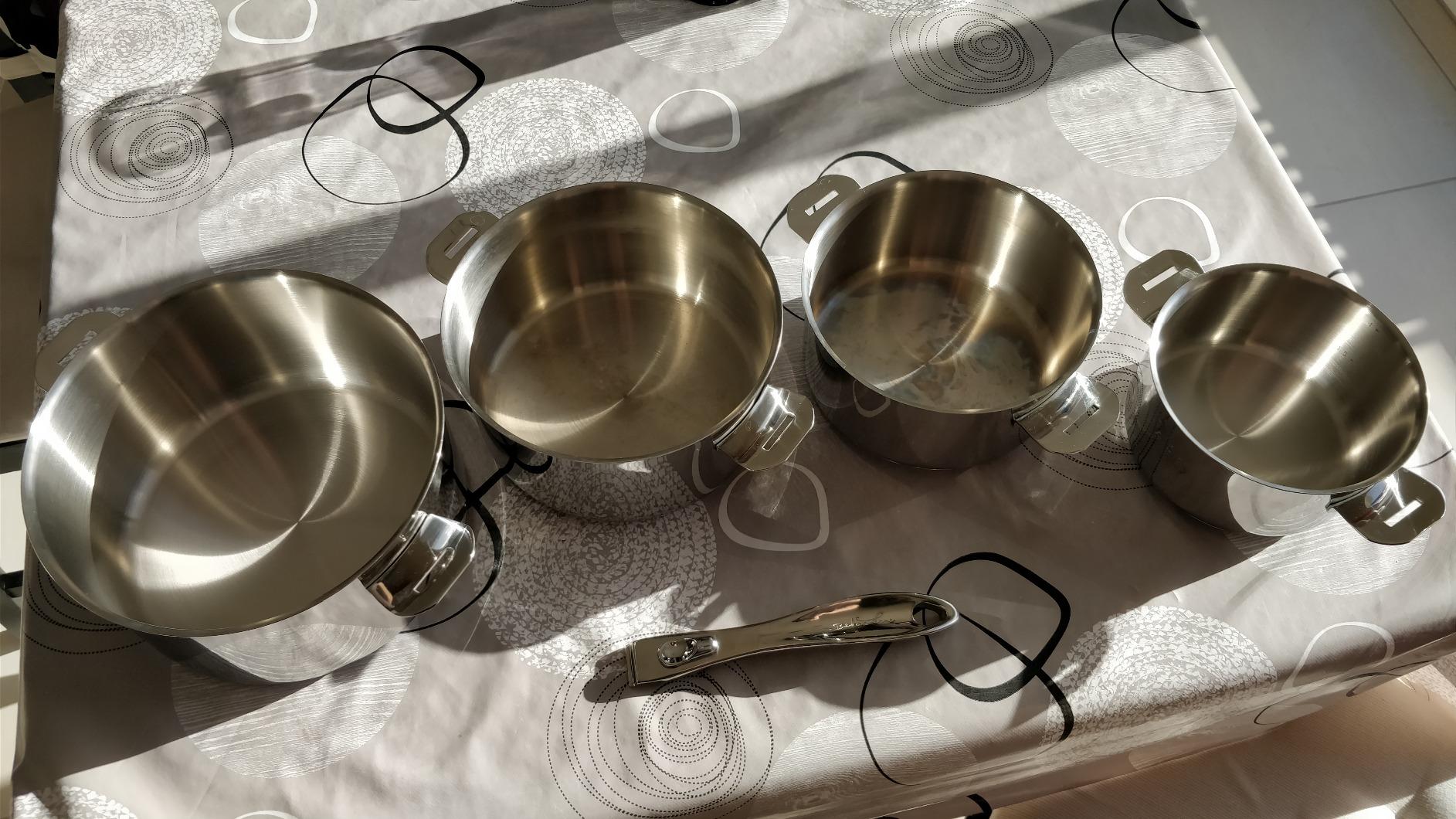 Beka Evolution 12326974 Batterie 3 casseroles inox induction
