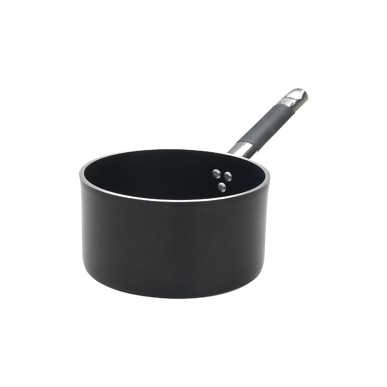 Agnelli Al-Black 5mm casserole haute aluminium 1 manche