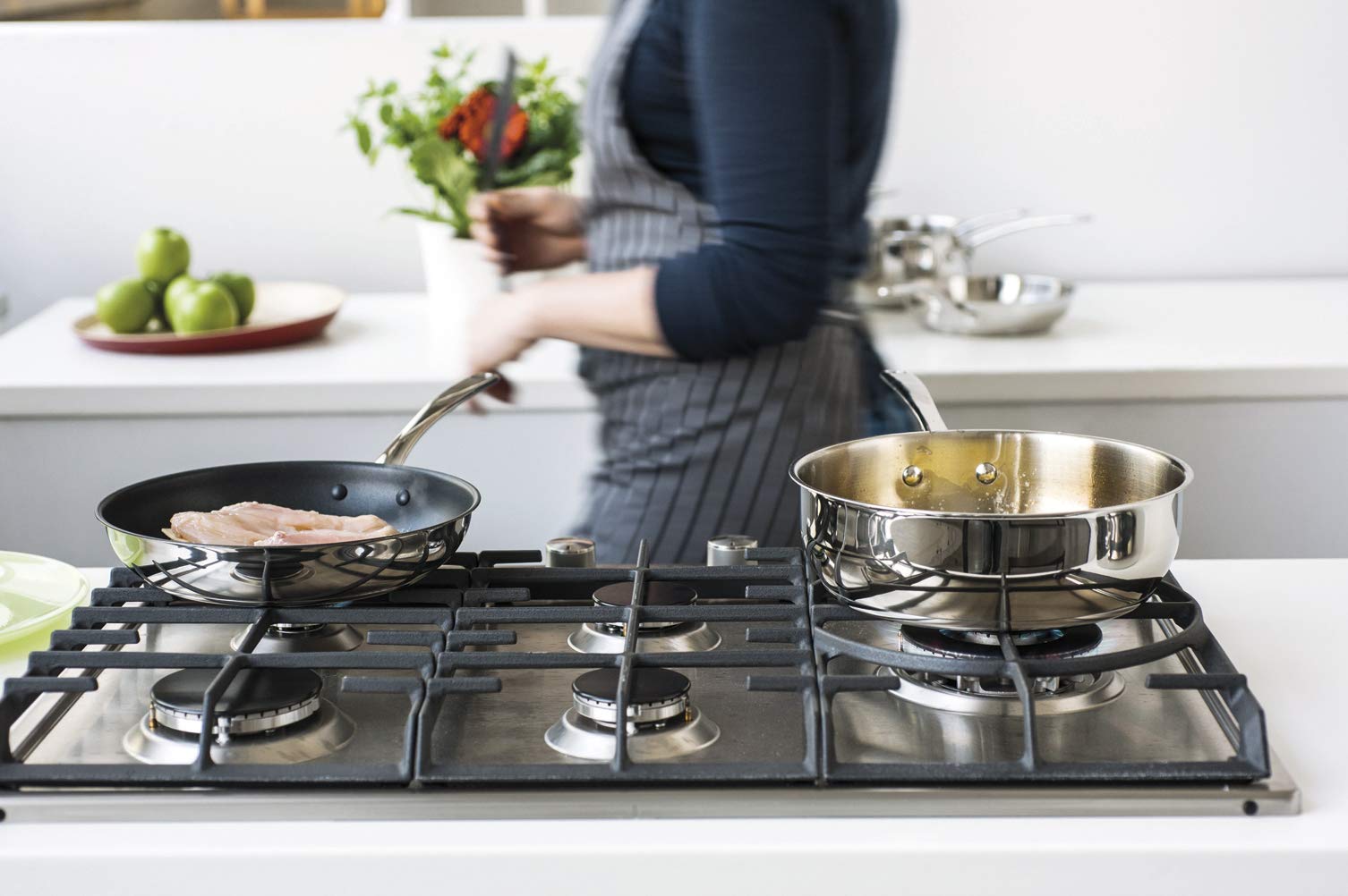 Beka Belvia poêle inox 28 cm sans revêtement induction