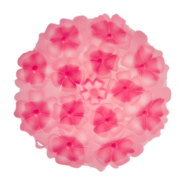 Charles Viancin Geranium couvercle silicone 28 cm