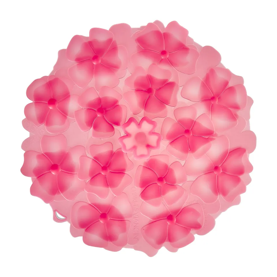 Charles Viancin Geranium couvercle silicone 28 cm