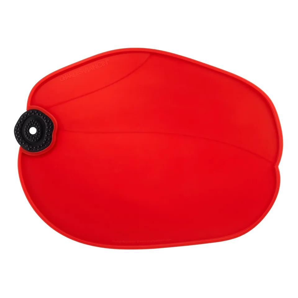 Charles Viancin Poppy planche à découper silicone large 30x40