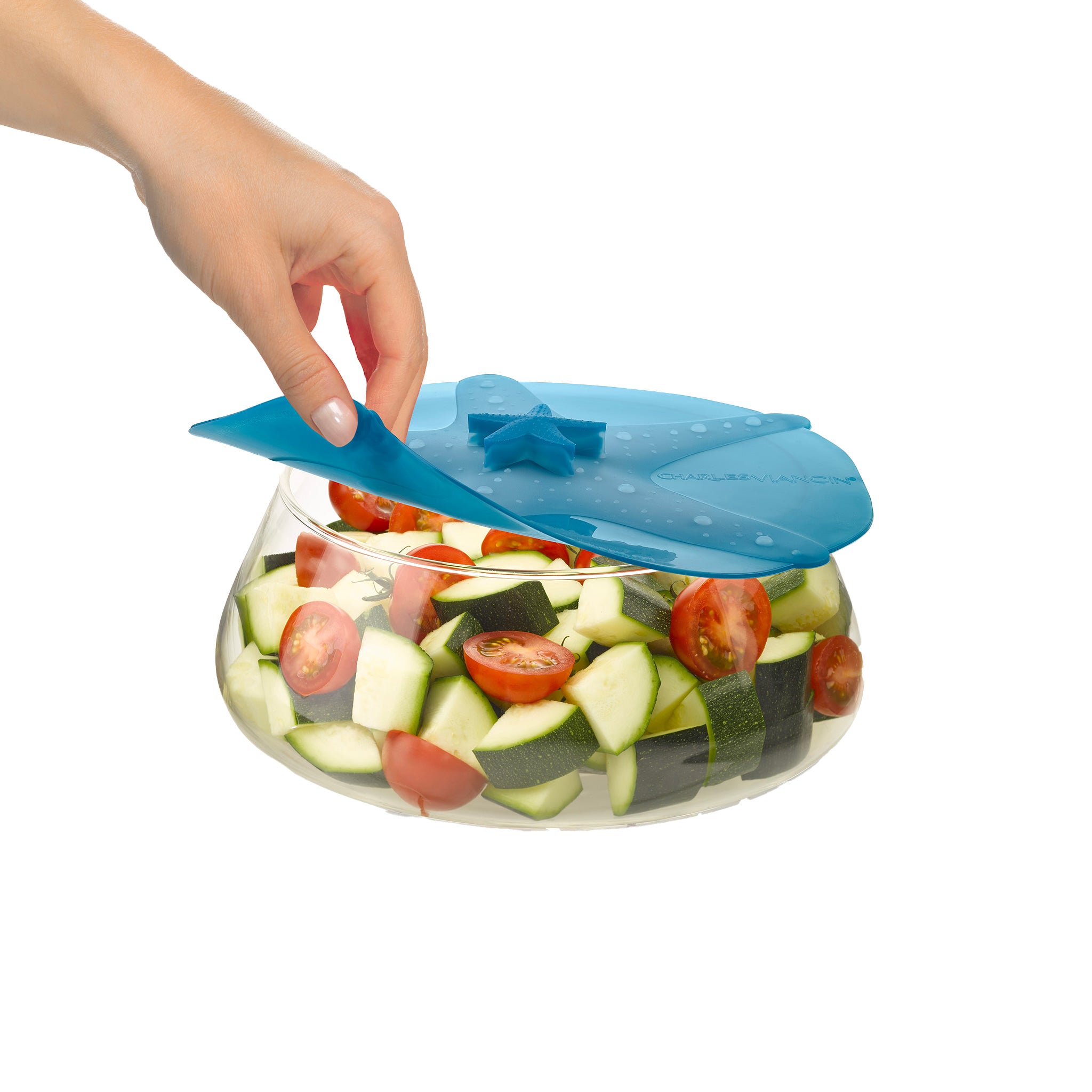 Charles Viancin 8" Lids Starfish couvercle silicone 20 cm hermétique