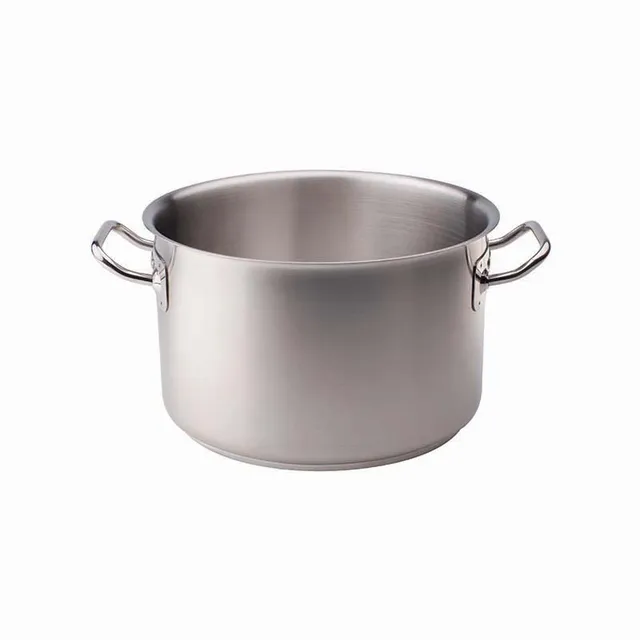 Agnelli casserole haute acier inoxydable 2 anses induction