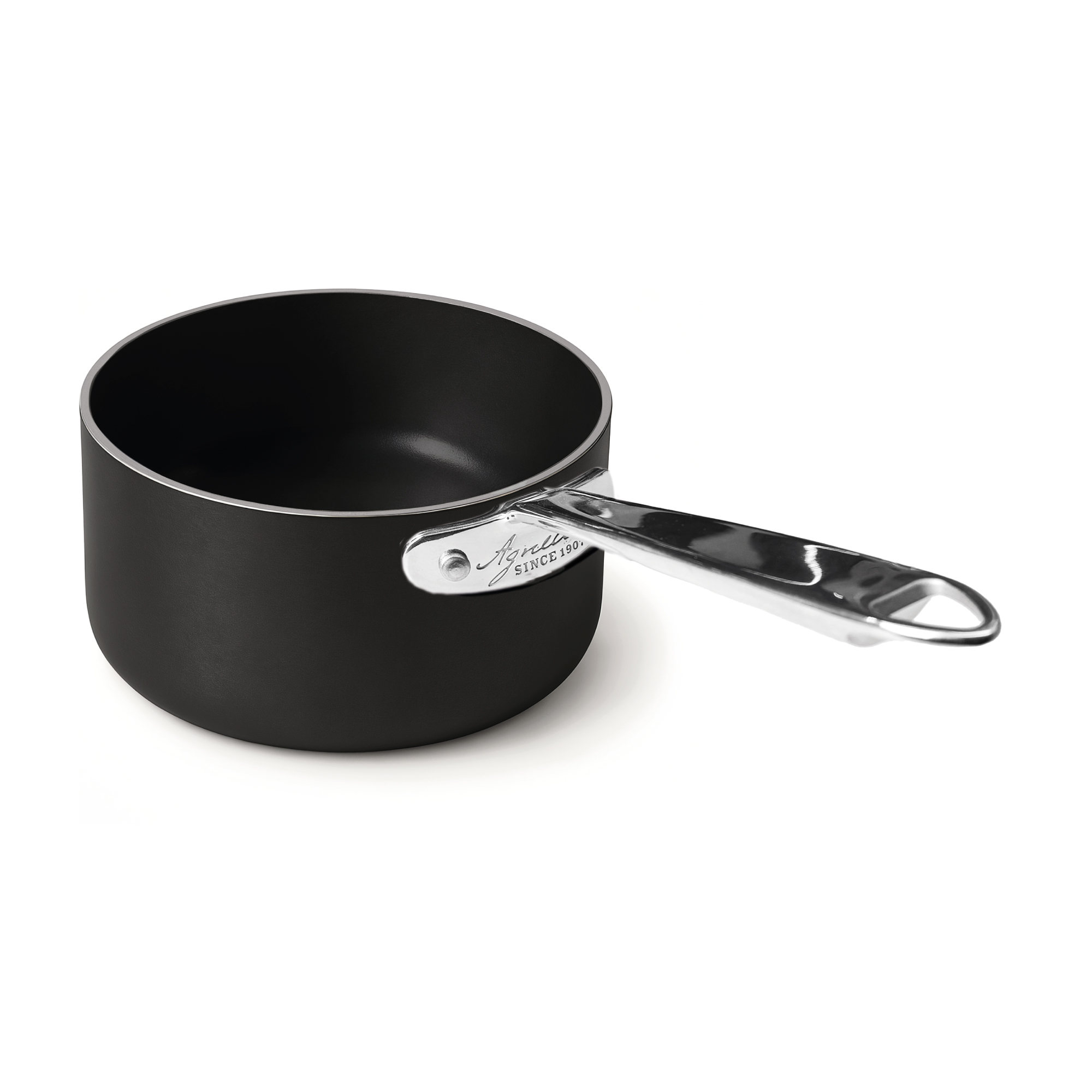 Agnelli Al-Black faitout haut antiadhésif induction 5mm 1 manche