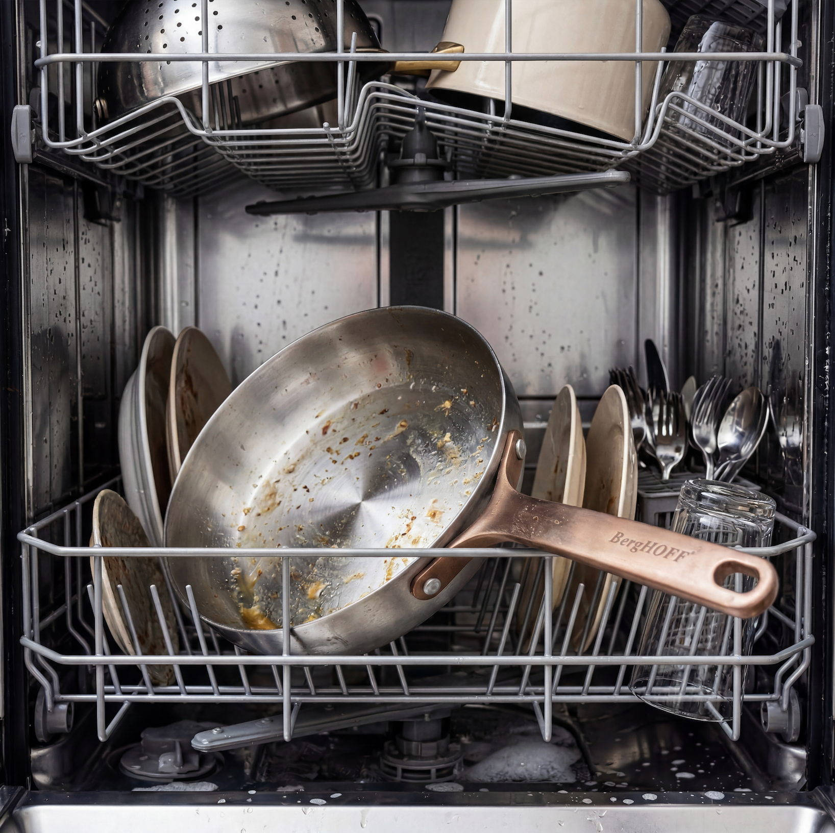 Berghoff Belly Poêle 24 cm Inox Tous Feux