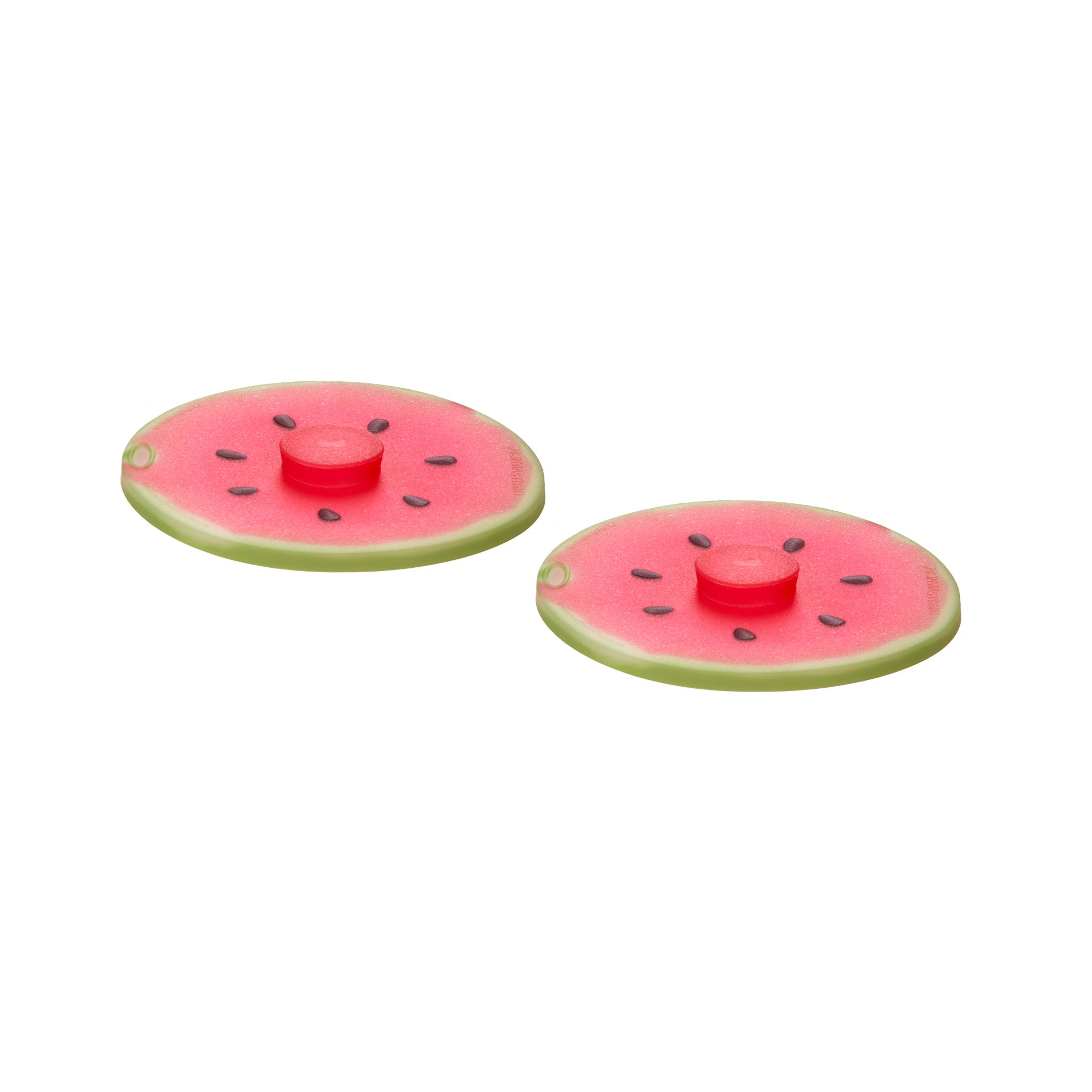 Charles Viancin Drink Covers pastèque couvre-verre silicone lot de 2