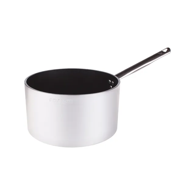 Agnelli casserole haute aluminium antiadhésif 5 mm gaz 1 manche