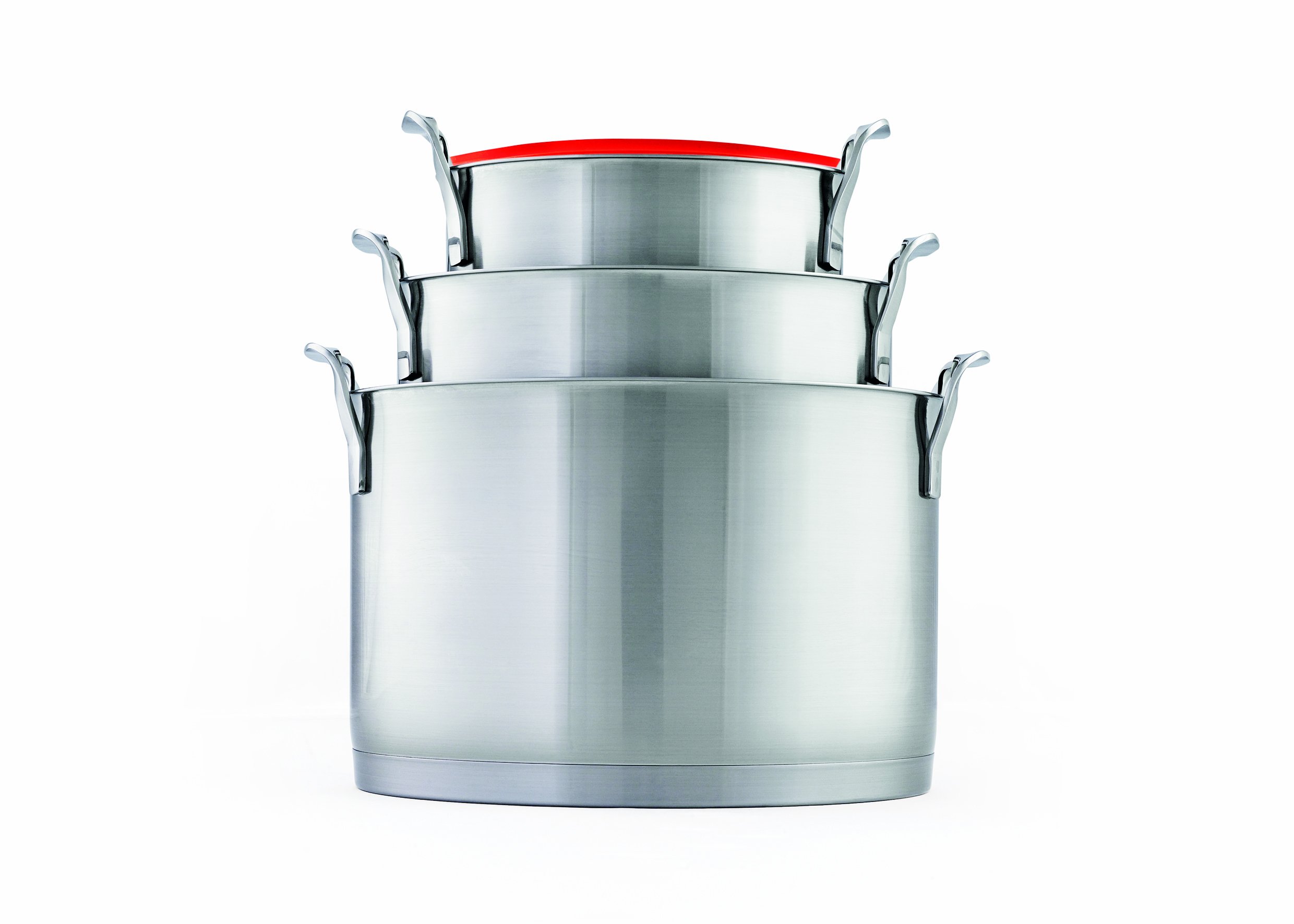 Beka Bekaline 13571974 Faitout Inox 16-20-24 cm Verre