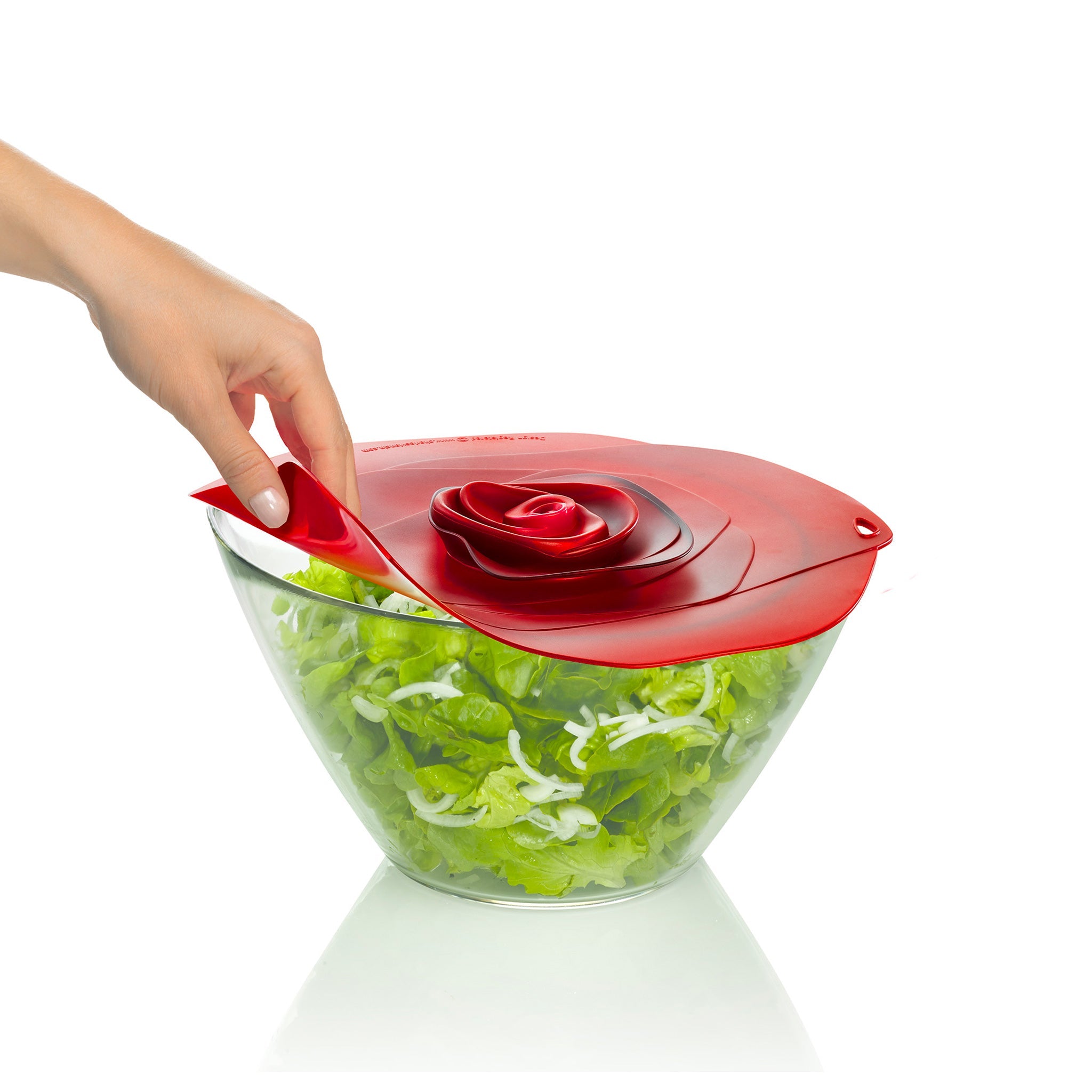 Charles Viancin Rose Garden couvercle silicone lot 8 rose