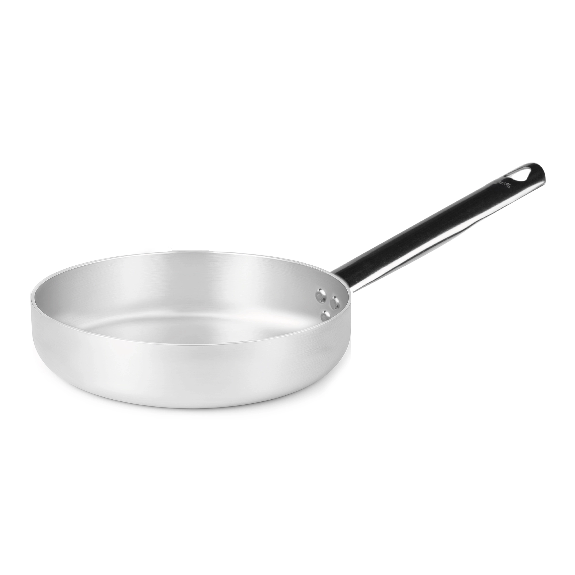 Agnelli Alluminio 3mm poêle droite aluminium 1 manche gaz