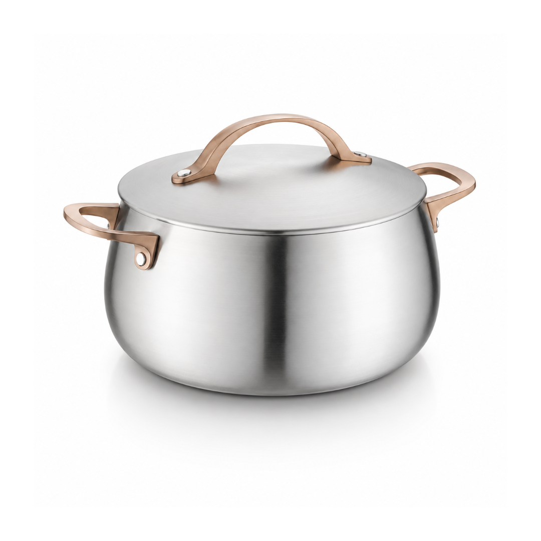 Berghoff Belly Faitout 24 cm Inox Grande Contenance
