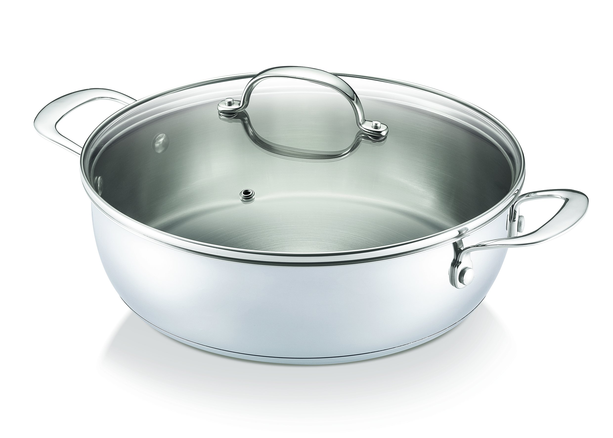 Beka Chef 13514284 sauteuse inox 28 cm 4,7 L induction