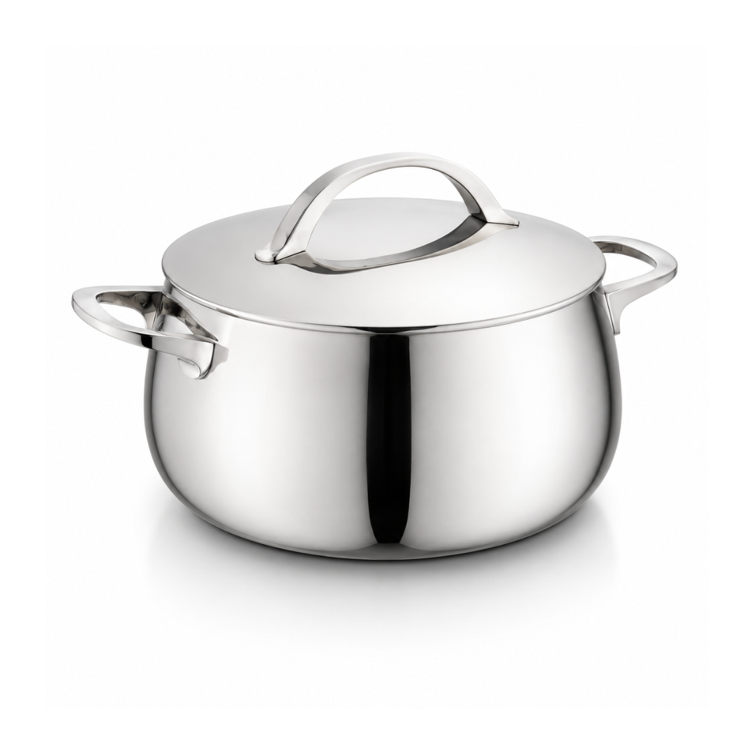 Berghoff Belly faitout inox 24 cm sans revêtement induction