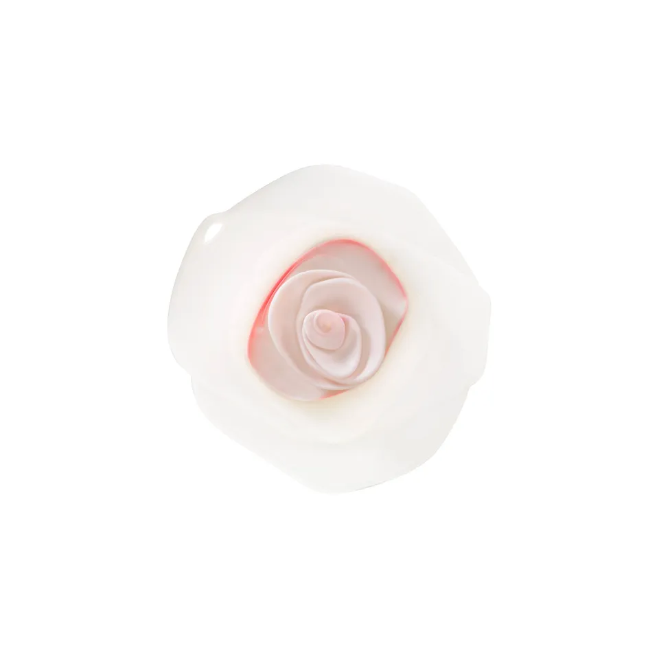 Charles Viancin Rose couvercle silicone 15 cm blanc hermétique