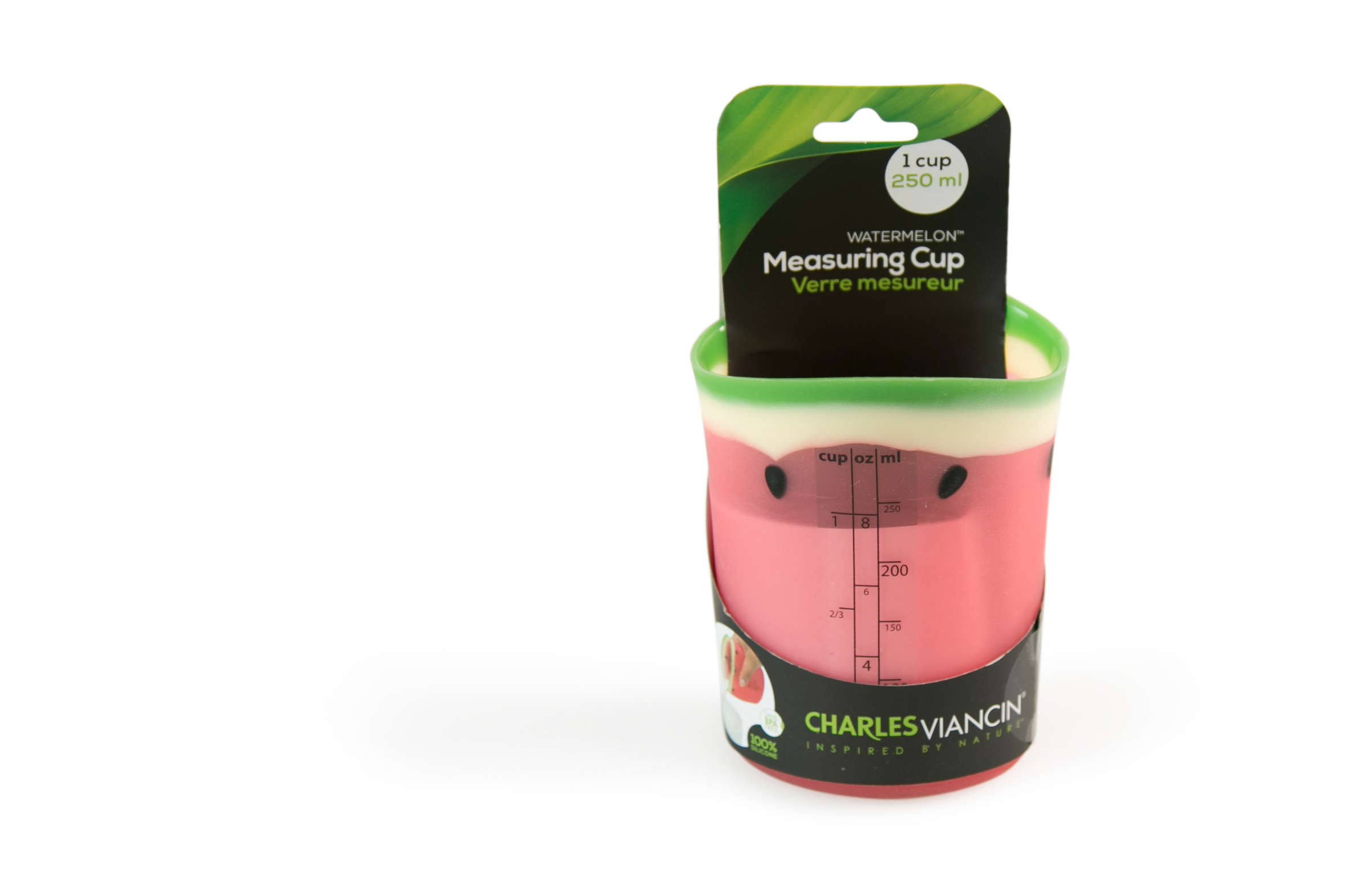 Charles Viancin Watermelon verre doseur silicone S