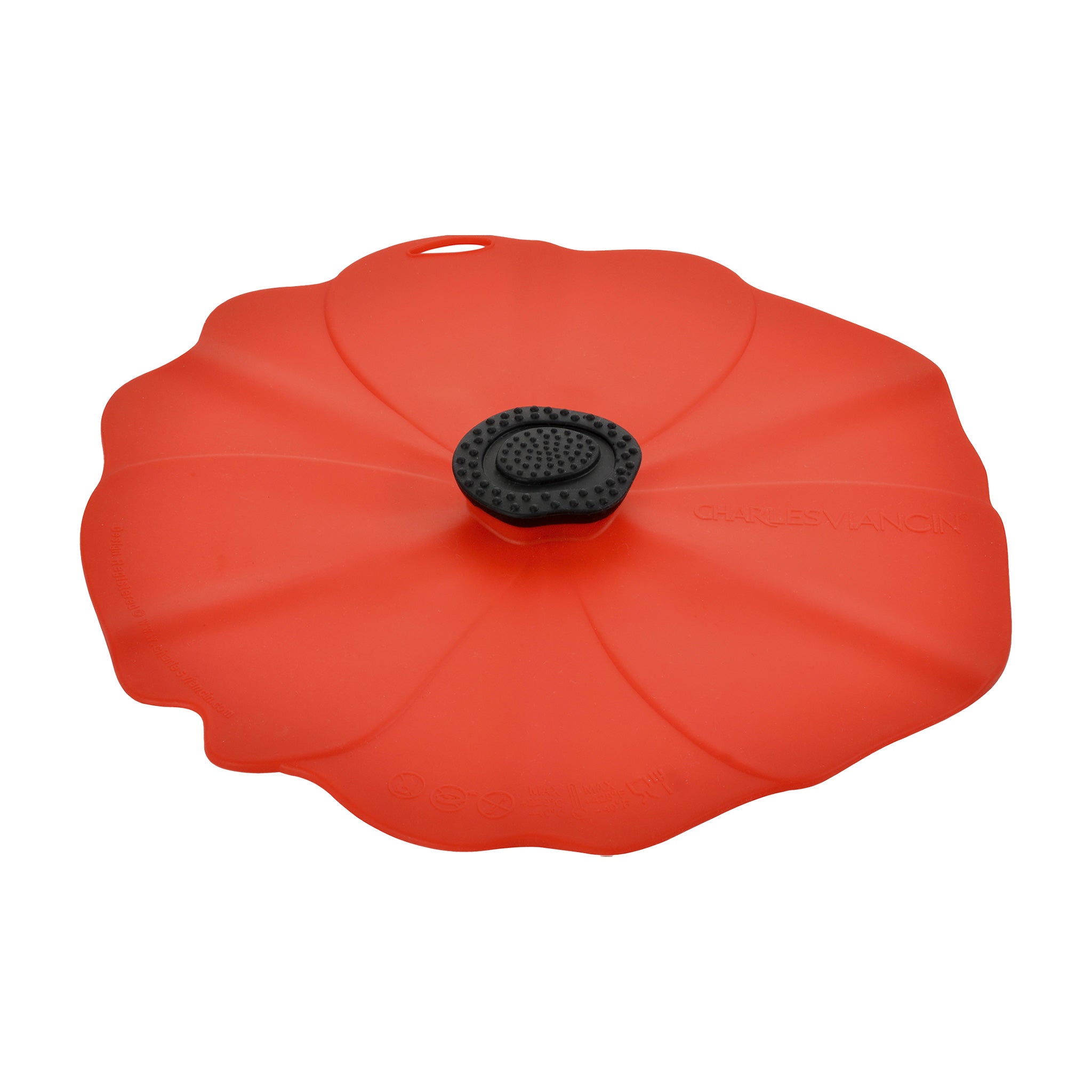 Charles Viancin Poppy couvercle silicone 28 cm 11 pouces