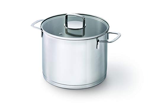 Beka 13813244 Traiteur 24 cm Faitout Inox Couvercle Verre
