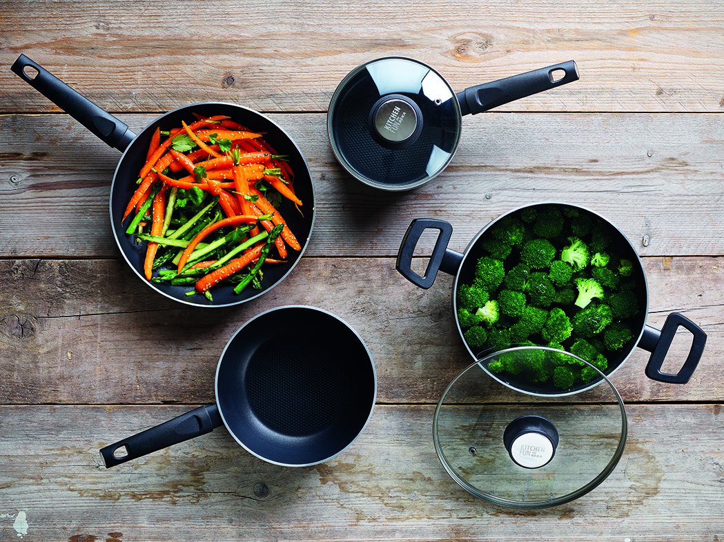 Beka Kitchen Fun wok aluminium noir 28 cm induction