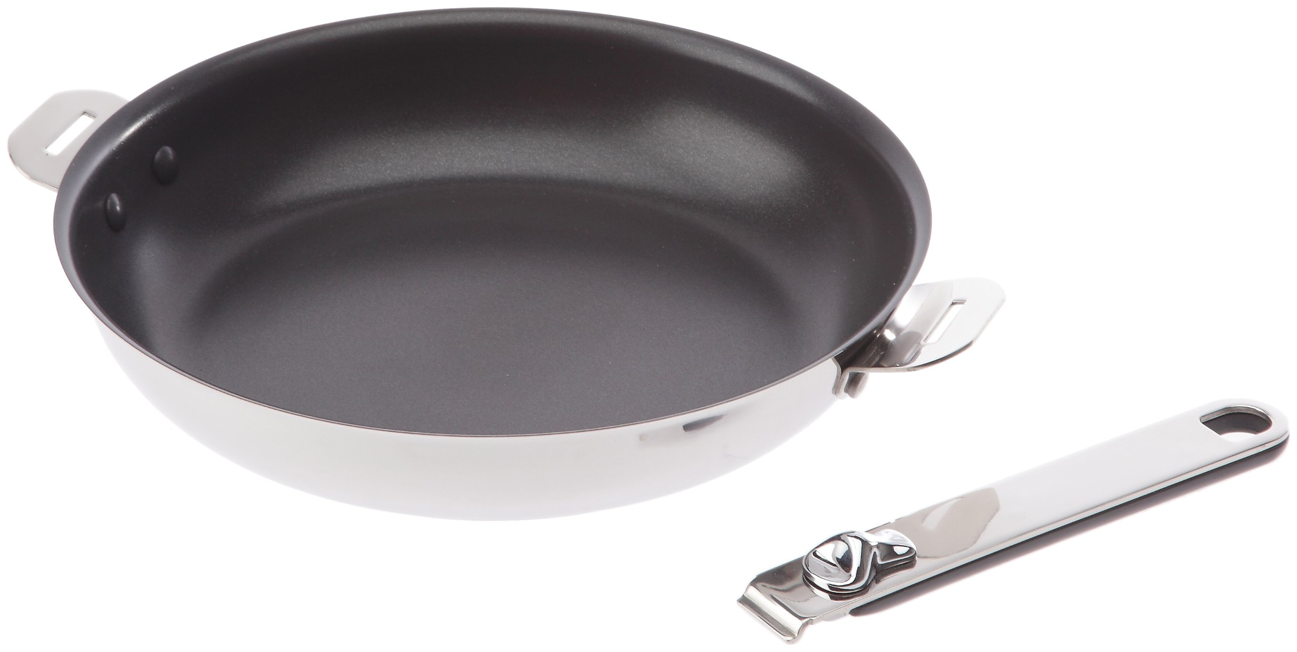 Beka Move On 12567254 Poêle inox 24 cm + manche amovible