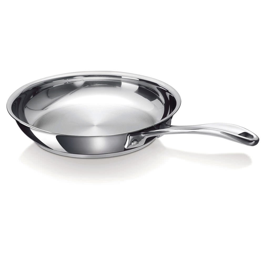 Beka Chef poêle inox 24 cm sans revêtement induction