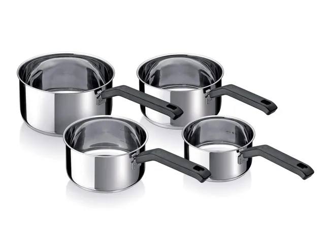 Beka Lot 4 Casseroles Inox 20 cm Induction