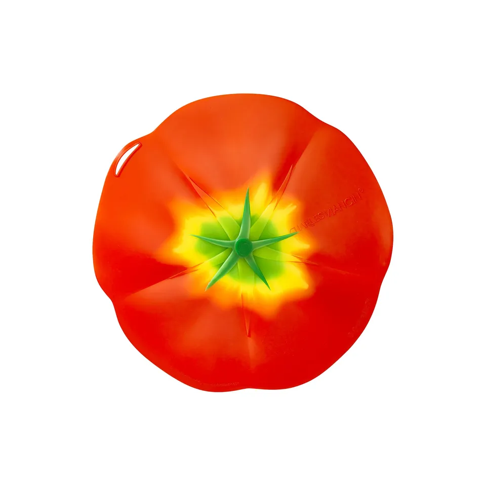 Charles Viancin Tomato couvercle silicone 20 cm rouge