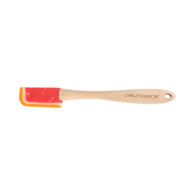 Charles Viancin Spatulas Grapefruit spatule silicone manche bois