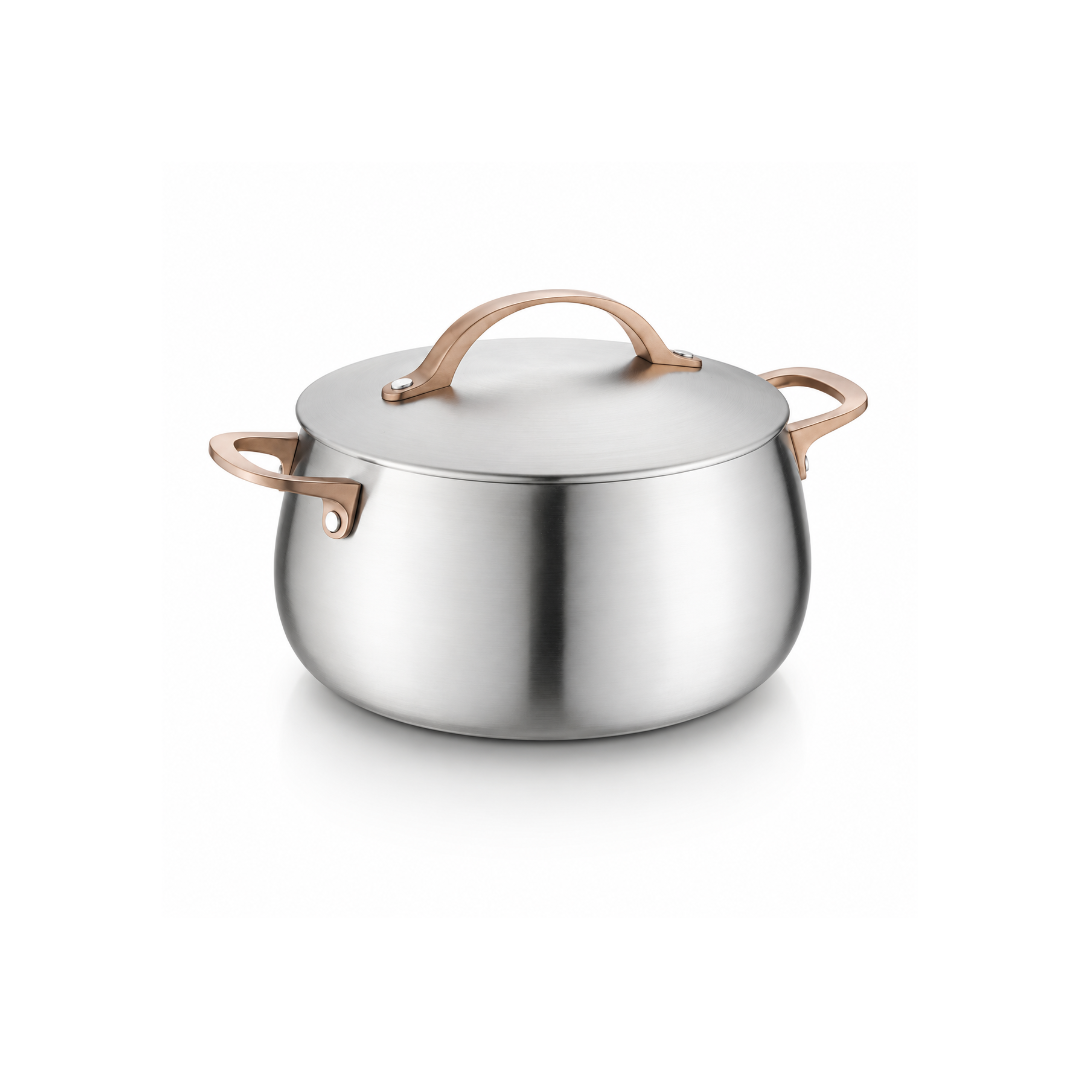 Berghoff Belly cocotte 18 cm inox 3-ply induction