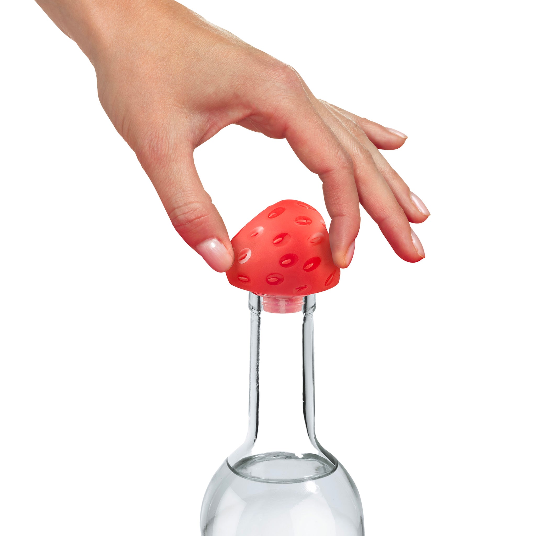 Charles Viancin Berry Bouchon Bouteille Silicone Baie Vin