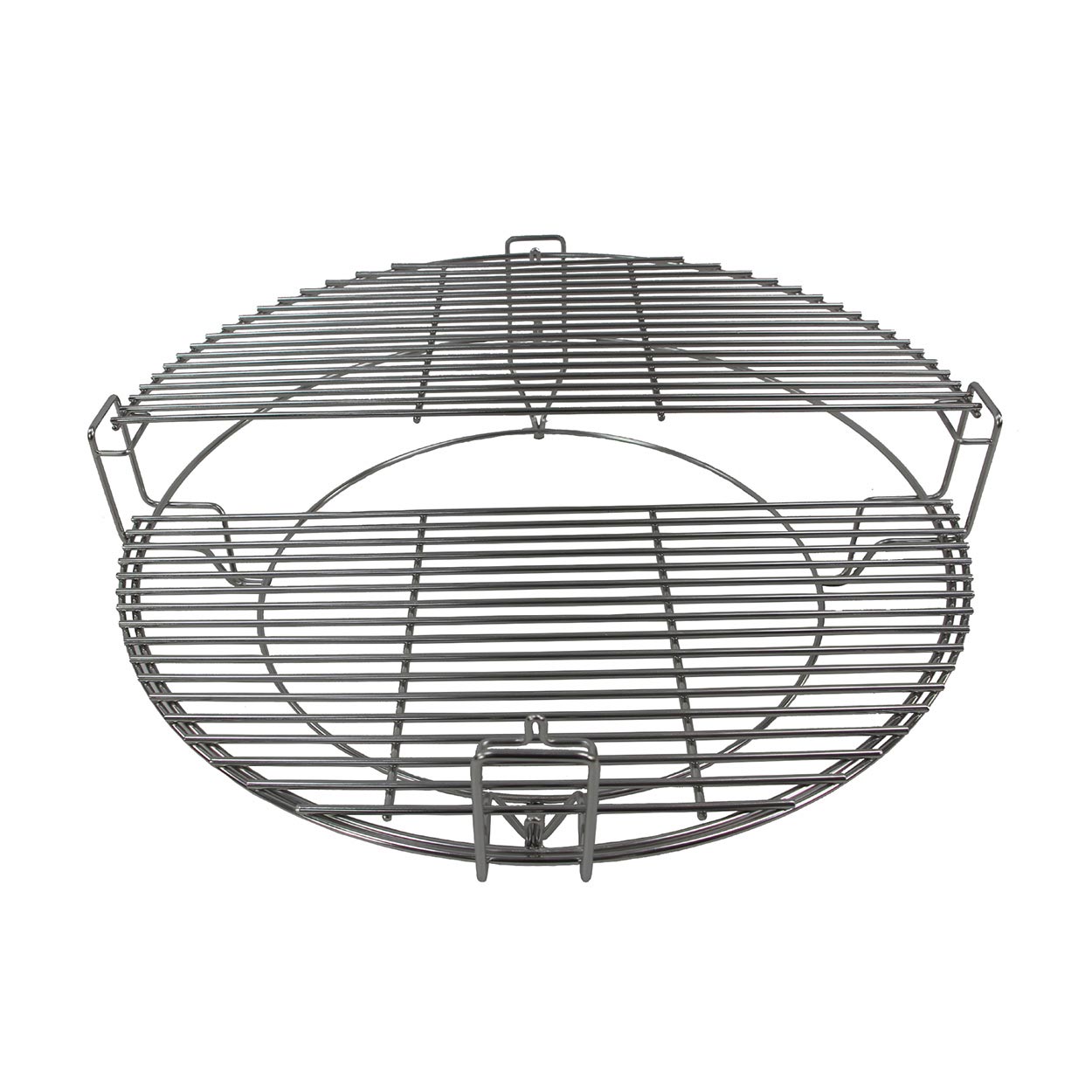 Agnelli BBPRO grille barbecue acier 2 niveaux Kamado